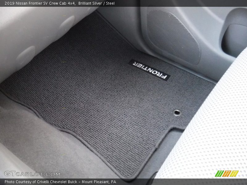 Brilliant Silver / Steel 2019 Nissan Frontier SV Crew Cab 4x4