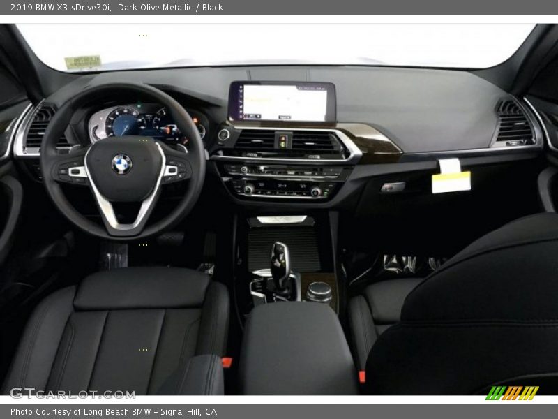 Dark Olive Metallic / Black 2019 BMW X3 sDrive30i