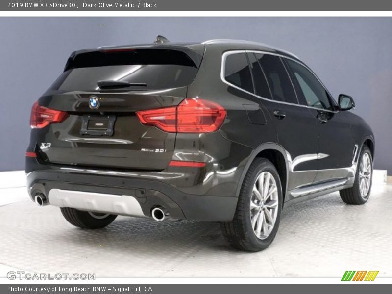 Dark Olive Metallic / Black 2019 BMW X3 sDrive30i