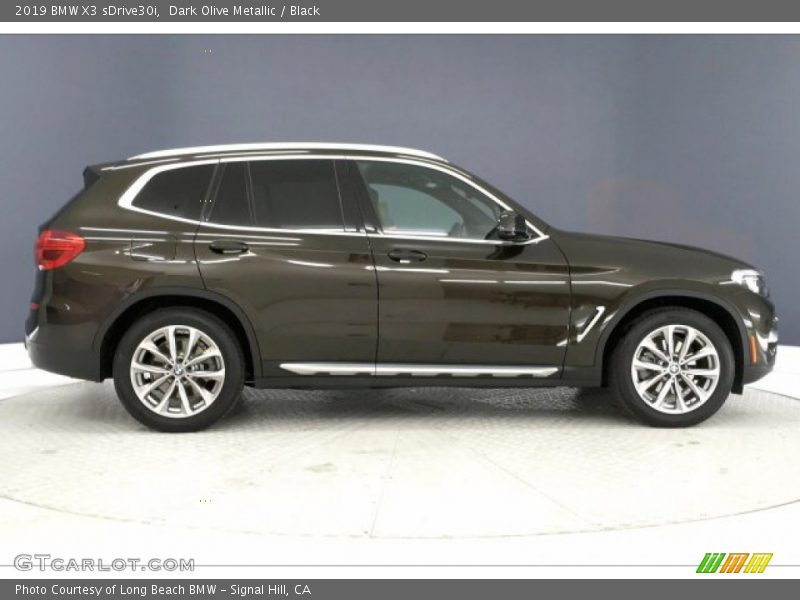 Dark Olive Metallic / Black 2019 BMW X3 sDrive30i