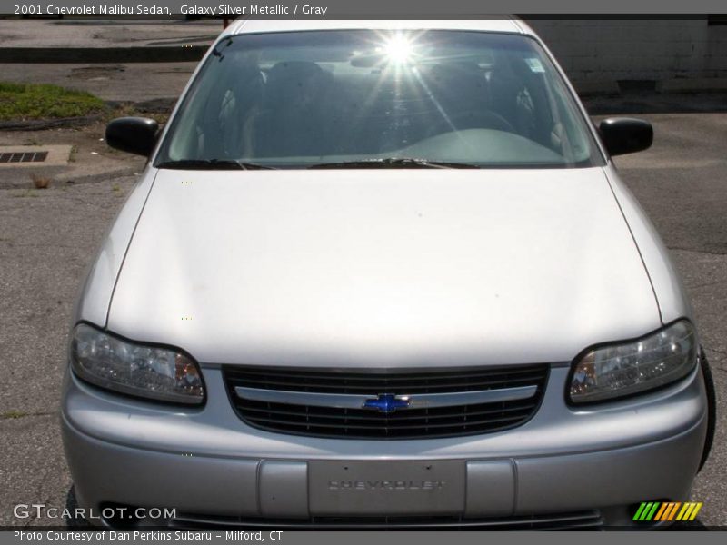 Galaxy Silver Metallic / Gray 2001 Chevrolet Malibu Sedan