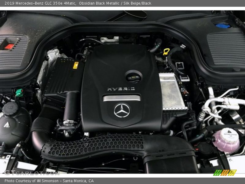 Obsidian Black Metallic / Silk Beige/Black 2019 Mercedes-Benz GLC 350e 4Matic