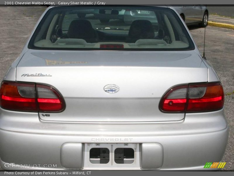 Galaxy Silver Metallic / Gray 2001 Chevrolet Malibu Sedan