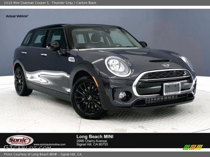 Thunder Gray / Carbon Black 2019 Mini Clubman Cooper S