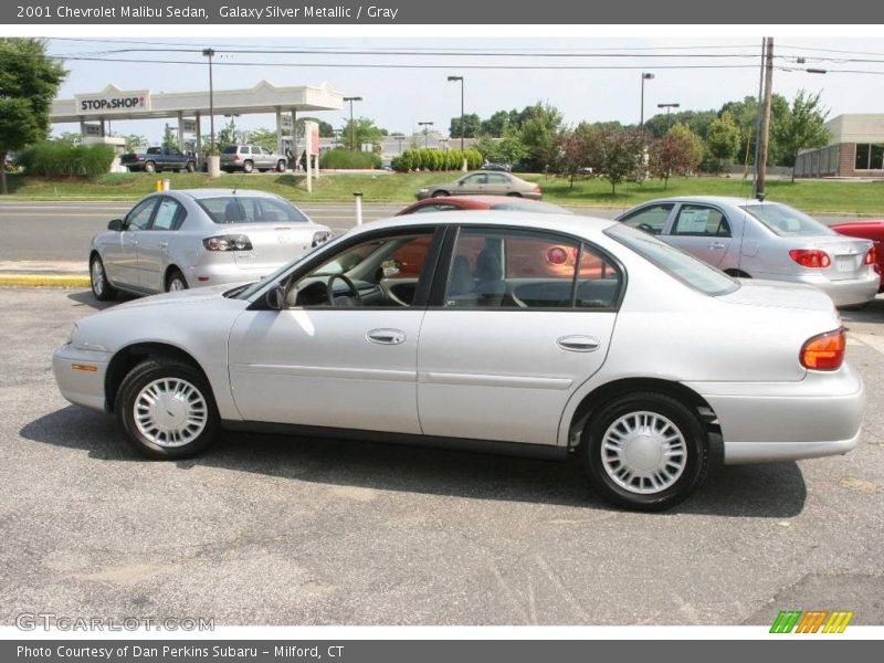Galaxy Silver Metallic / Gray 2001 Chevrolet Malibu Sedan