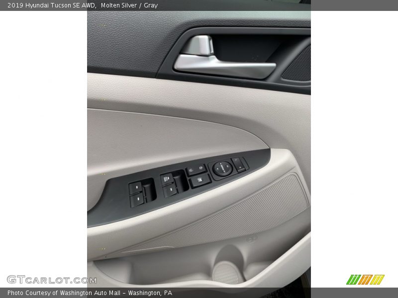 Molten Silver / Gray 2019 Hyundai Tucson SE AWD