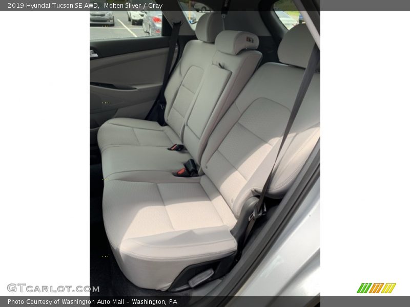 Molten Silver / Gray 2019 Hyundai Tucson SE AWD
