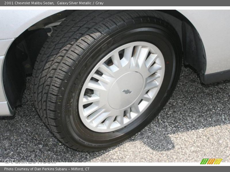 Galaxy Silver Metallic / Gray 2001 Chevrolet Malibu Sedan