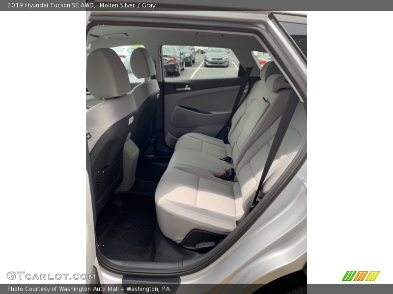 Molten Silver / Gray 2019 Hyundai Tucson SE AWD