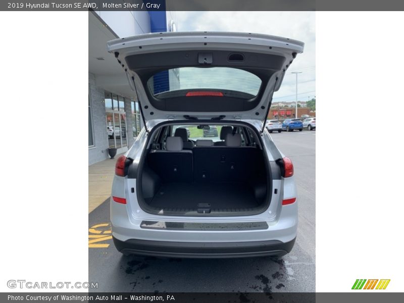 Molten Silver / Gray 2019 Hyundai Tucson SE AWD