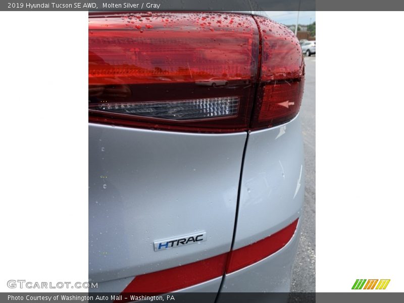 Molten Silver / Gray 2019 Hyundai Tucson SE AWD
