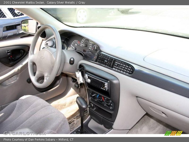 Galaxy Silver Metallic / Gray 2001 Chevrolet Malibu Sedan