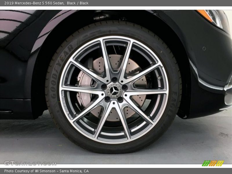 Black / Black 2019 Mercedes-Benz S 560 Sedan