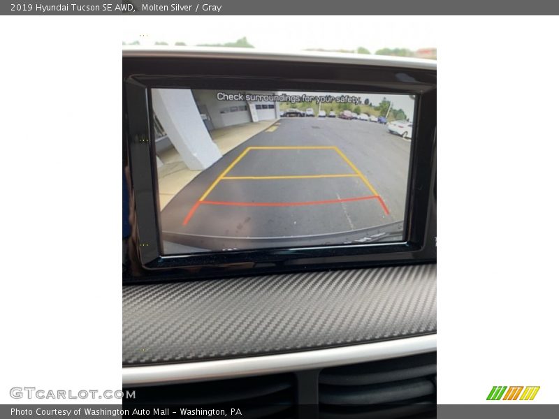 Molten Silver / Gray 2019 Hyundai Tucson SE AWD