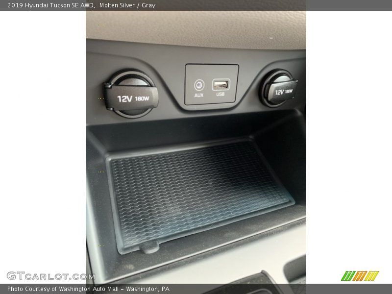 Molten Silver / Gray 2019 Hyundai Tucson SE AWD