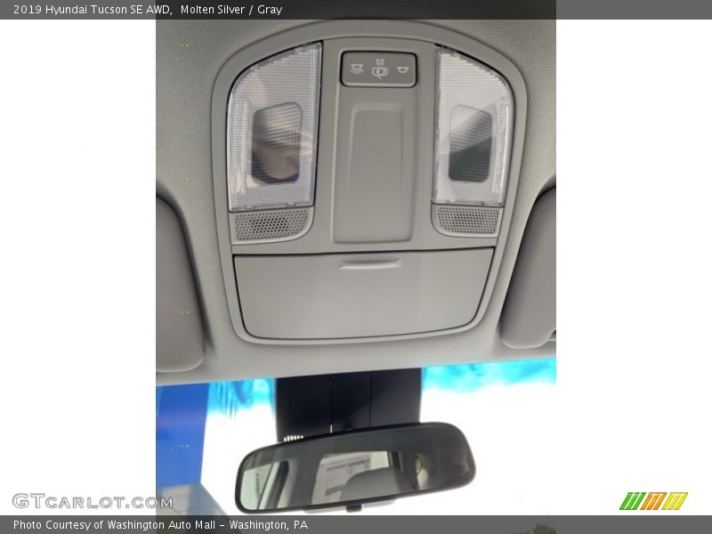 Molten Silver / Gray 2019 Hyundai Tucson SE AWD