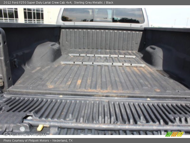 Sterling Grey Metallic / Black 2012 Ford F250 Super Duty Lariat Crew Cab 4x4