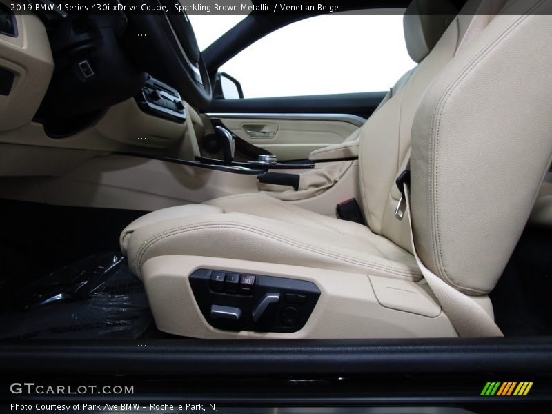 Sparkling Brown Metallic / Venetian Beige 2019 BMW 4 Series 430i xDrive Coupe