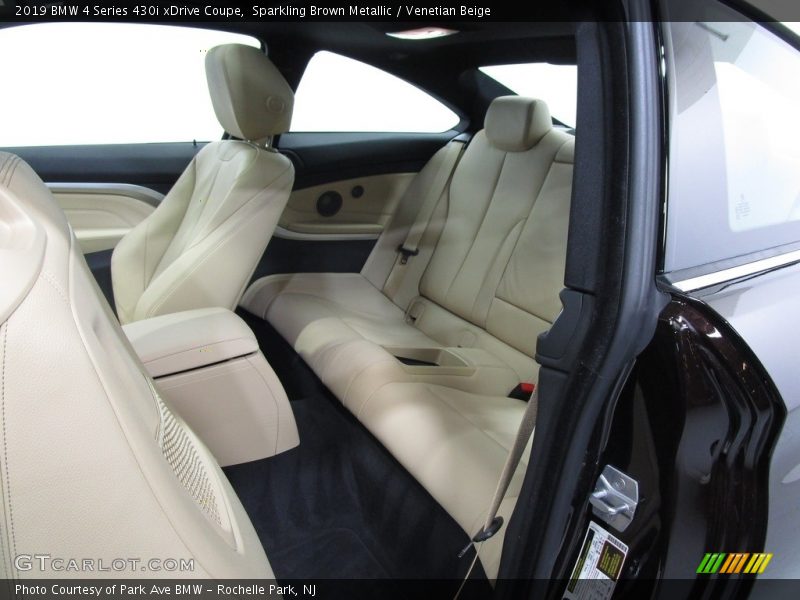Sparkling Brown Metallic / Venetian Beige 2019 BMW 4 Series 430i xDrive Coupe