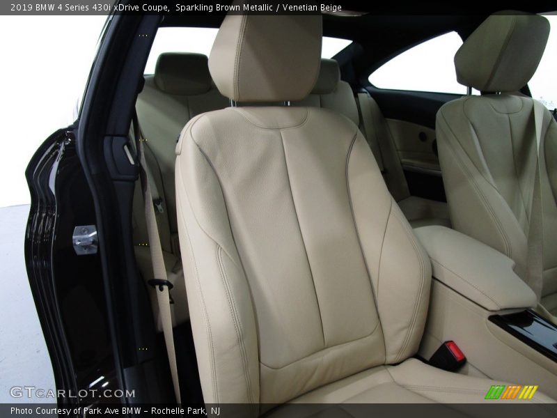 Sparkling Brown Metallic / Venetian Beige 2019 BMW 4 Series 430i xDrive Coupe