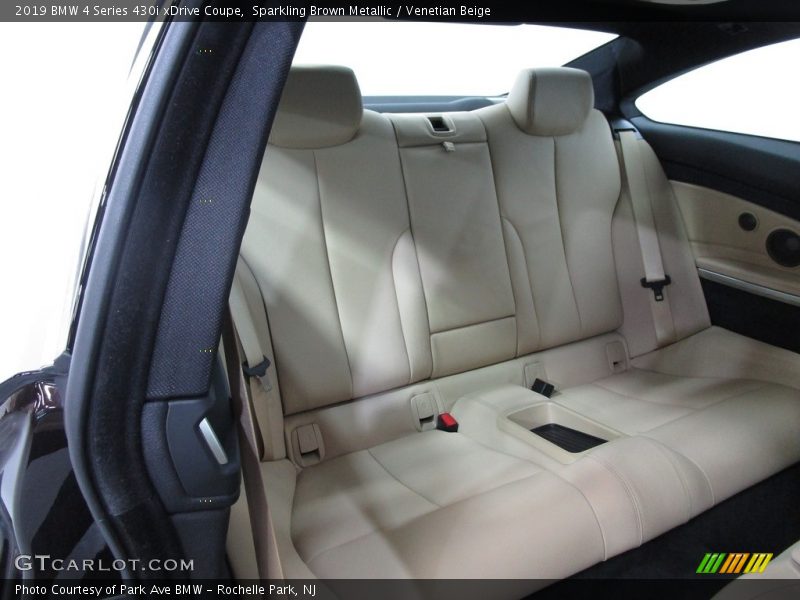 Sparkling Brown Metallic / Venetian Beige 2019 BMW 4 Series 430i xDrive Coupe