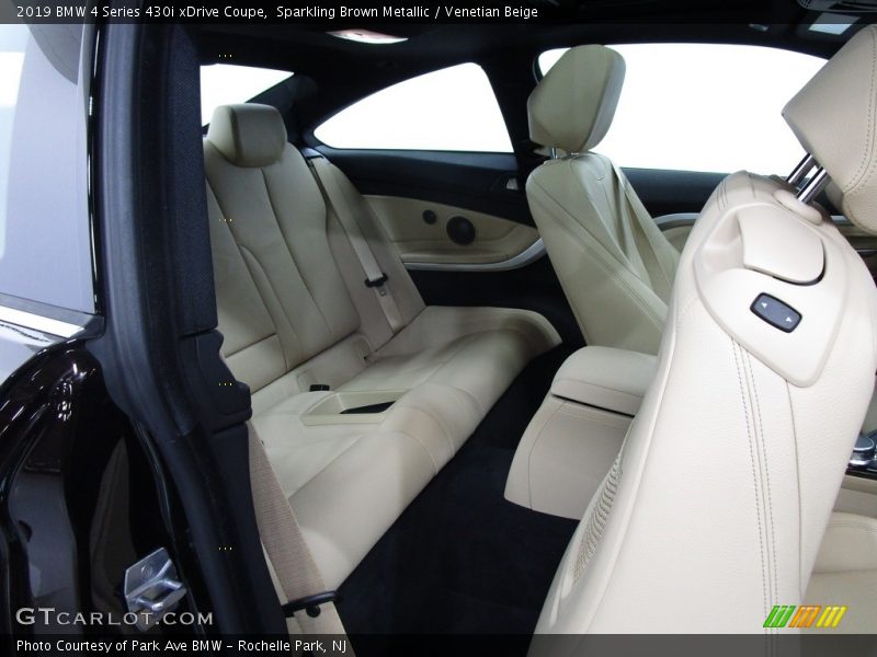 Sparkling Brown Metallic / Venetian Beige 2019 BMW 4 Series 430i xDrive Coupe
