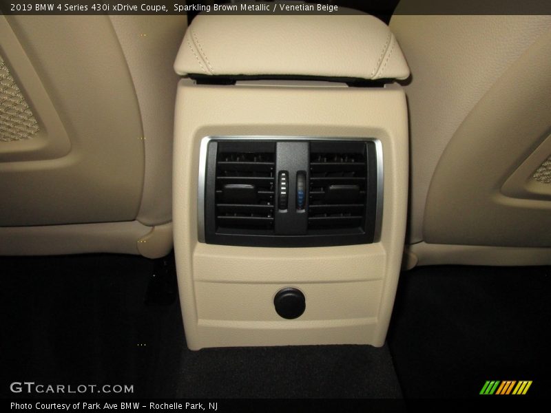 Sparkling Brown Metallic / Venetian Beige 2019 BMW 4 Series 430i xDrive Coupe