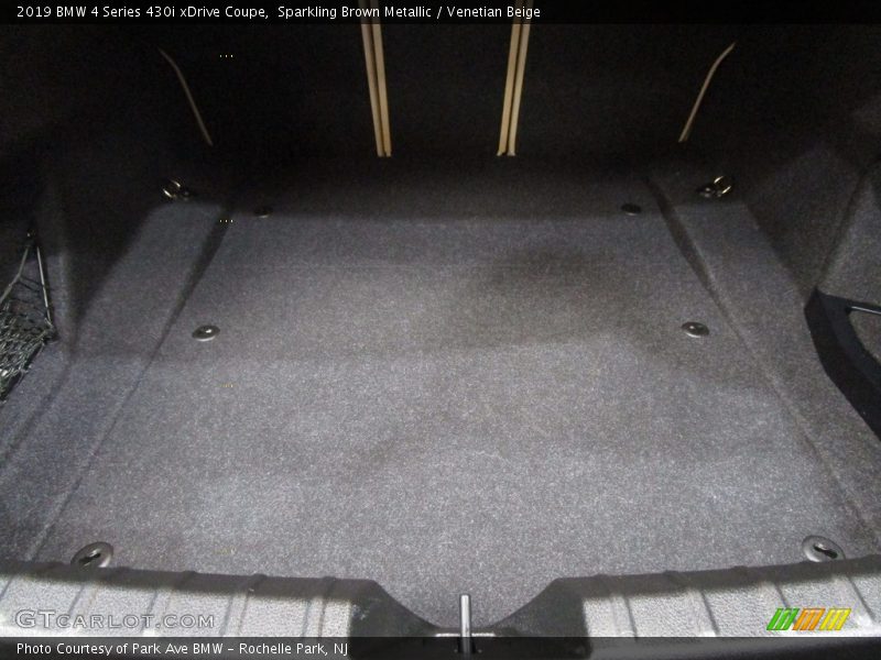 Sparkling Brown Metallic / Venetian Beige 2019 BMW 4 Series 430i xDrive Coupe