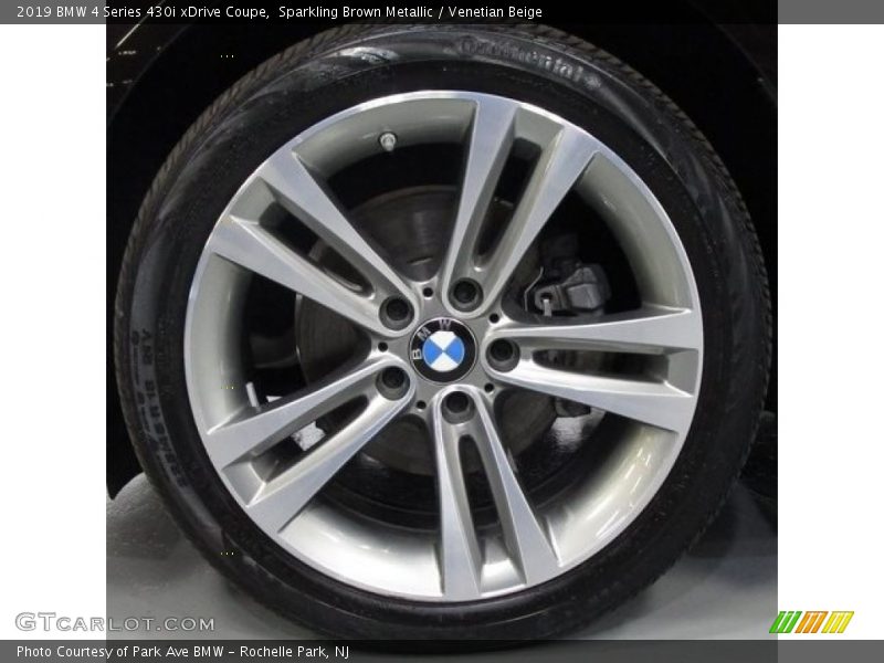 Sparkling Brown Metallic / Venetian Beige 2019 BMW 4 Series 430i xDrive Coupe