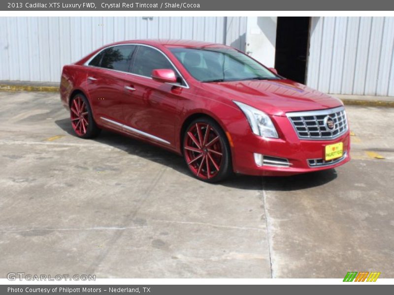 Crystal Red Tintcoat / Shale/Cocoa 2013 Cadillac XTS Luxury FWD