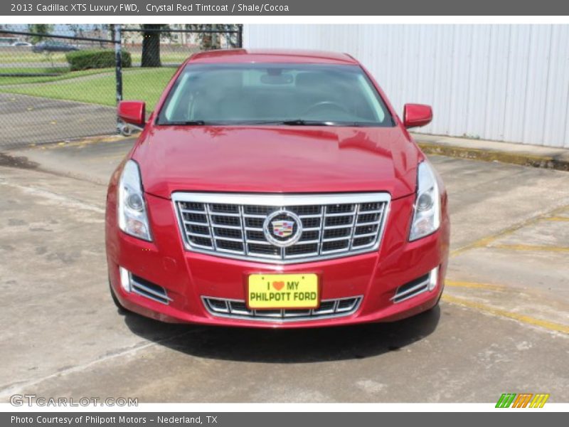 Crystal Red Tintcoat / Shale/Cocoa 2013 Cadillac XTS Luxury FWD