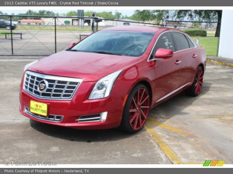 Crystal Red Tintcoat / Shale/Cocoa 2013 Cadillac XTS Luxury FWD