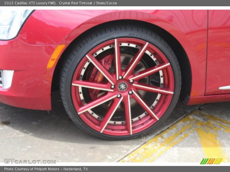 Crystal Red Tintcoat / Shale/Cocoa 2013 Cadillac XTS Luxury FWD