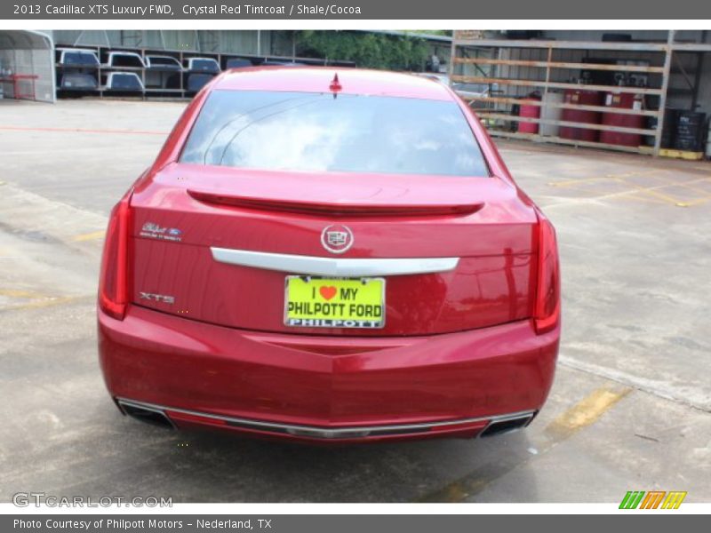 Crystal Red Tintcoat / Shale/Cocoa 2013 Cadillac XTS Luxury FWD