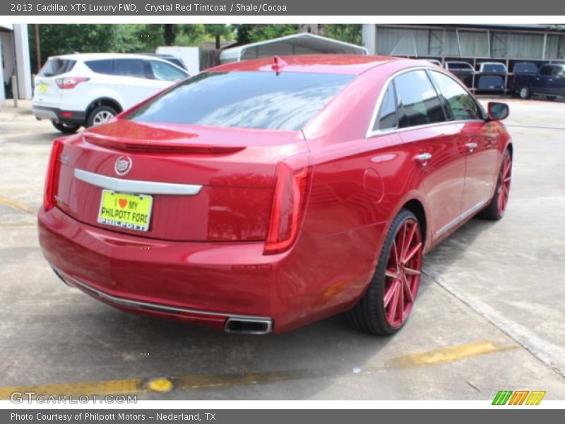 Crystal Red Tintcoat / Shale/Cocoa 2013 Cadillac XTS Luxury FWD