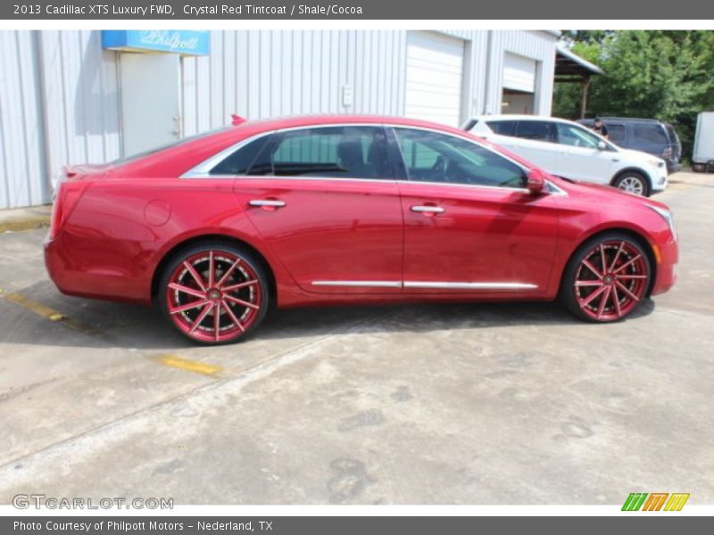 Crystal Red Tintcoat / Shale/Cocoa 2013 Cadillac XTS Luxury FWD