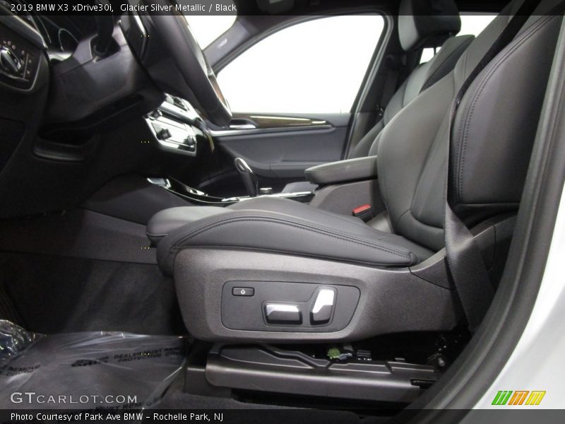 Glacier Silver Metallic / Black 2019 BMW X3 xDrive30i