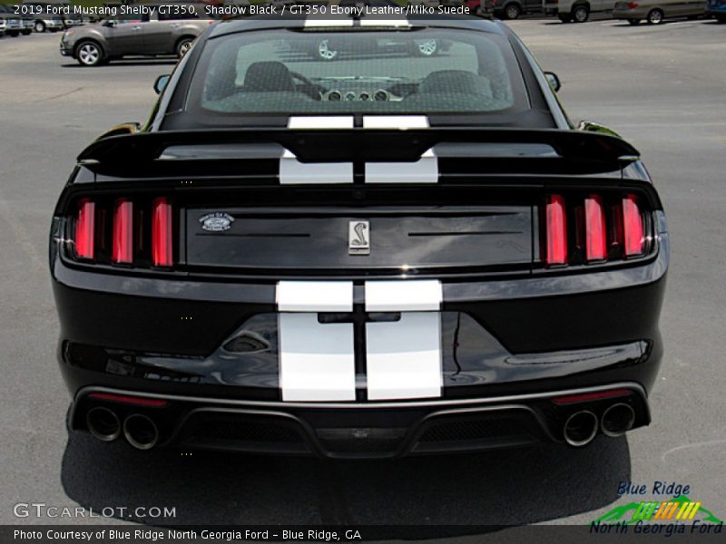 Shadow Black / GT350 Ebony Leather/Miko Suede 2019 Ford Mustang Shelby GT350