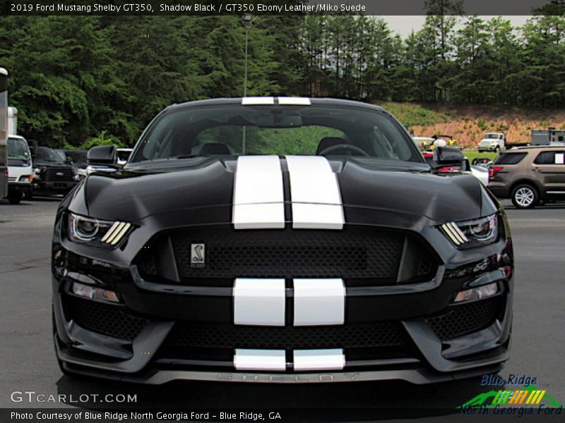 Shadow Black / GT350 Ebony Leather/Miko Suede 2019 Ford Mustang Shelby GT350