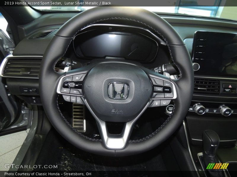 Lunar Silver Metallic / Black 2019 Honda Accord Sport Sedan