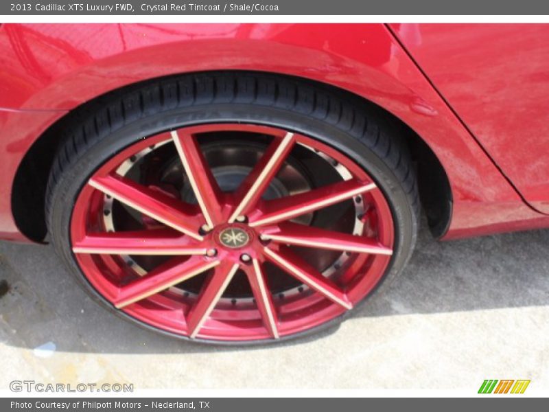 Crystal Red Tintcoat / Shale/Cocoa 2013 Cadillac XTS Luxury FWD