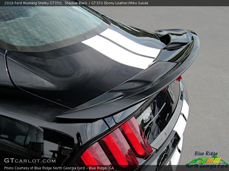 Shadow Black / GT350 Ebony Leather/Miko Suede 2019 Ford Mustang Shelby GT350