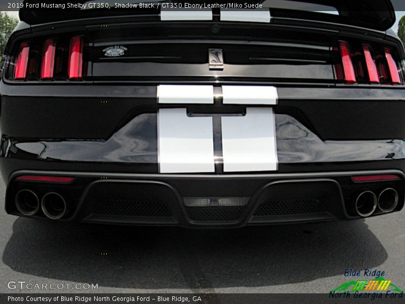 Shadow Black / GT350 Ebony Leather/Miko Suede 2019 Ford Mustang Shelby GT350