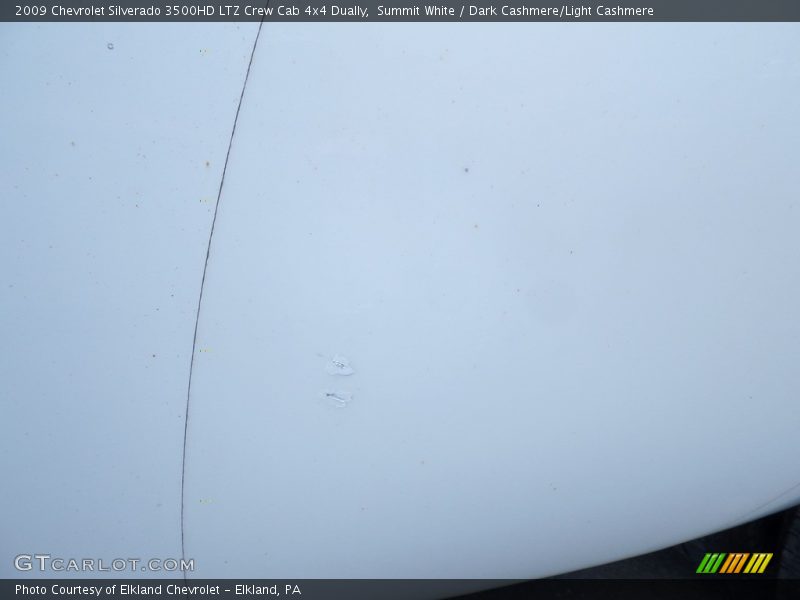 Summit White / Dark Cashmere/Light Cashmere 2009 Chevrolet Silverado 3500HD LTZ Crew Cab 4x4 Dually