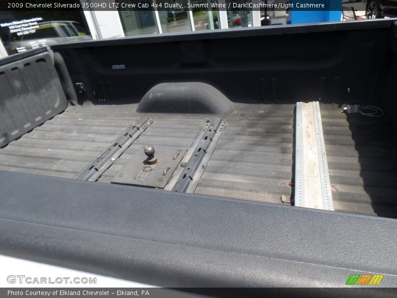 Summit White / Dark Cashmere/Light Cashmere 2009 Chevrolet Silverado 3500HD LTZ Crew Cab 4x4 Dually