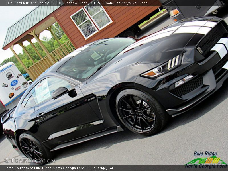 Shadow Black / GT350 Ebony Leather/Miko Suede 2019 Ford Mustang Shelby GT350