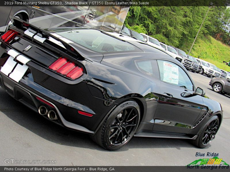 Shadow Black / GT350 Ebony Leather/Miko Suede 2019 Ford Mustang Shelby GT350