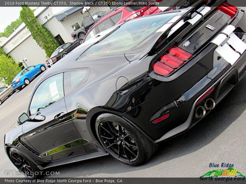 Shadow Black / GT350 Ebony Leather/Miko Suede 2019 Ford Mustang Shelby GT350