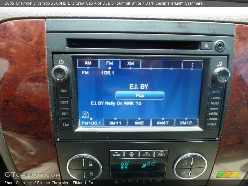 Summit White / Dark Cashmere/Light Cashmere 2009 Chevrolet Silverado 3500HD LTZ Crew Cab 4x4 Dually