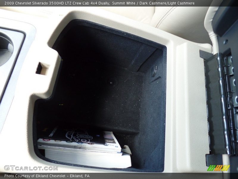 Summit White / Dark Cashmere/Light Cashmere 2009 Chevrolet Silverado 3500HD LTZ Crew Cab 4x4 Dually
